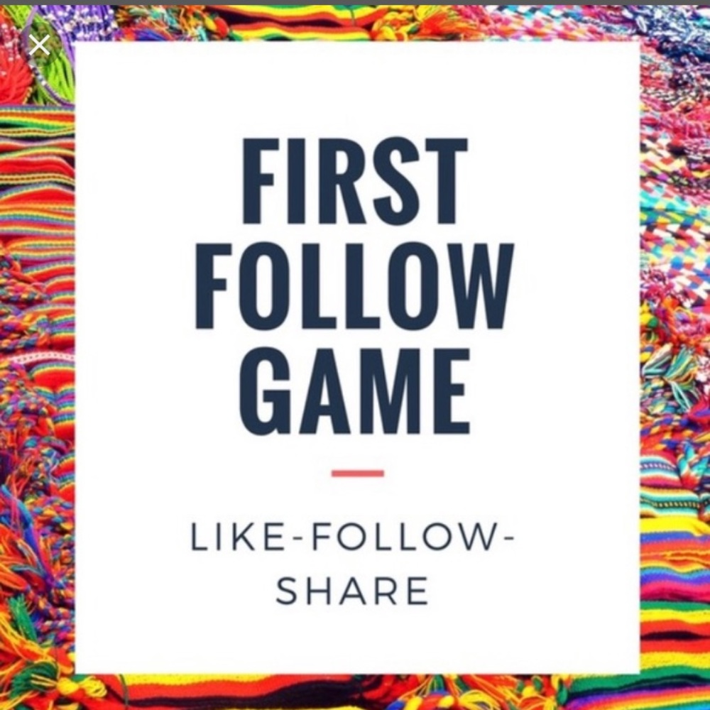❗️MY FIRST FOLLOW GAME❗️Please Keep Sharing✅❗️❗️♥️ - Picture 1 of 6